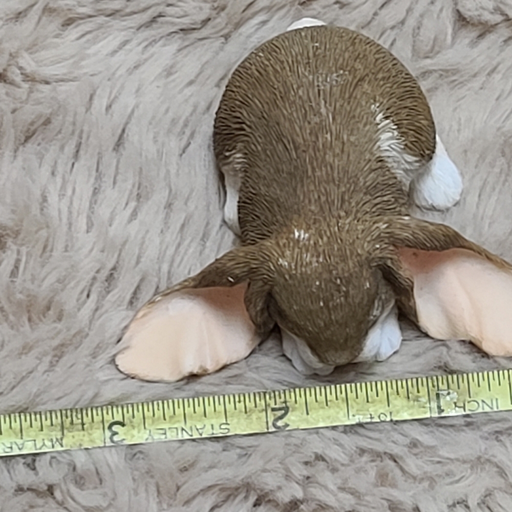 Sherratt & Simpson Brown and Cream Small Pet Bunny Figurine - Picture 6 of 10
